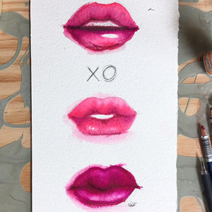 Lips x3.