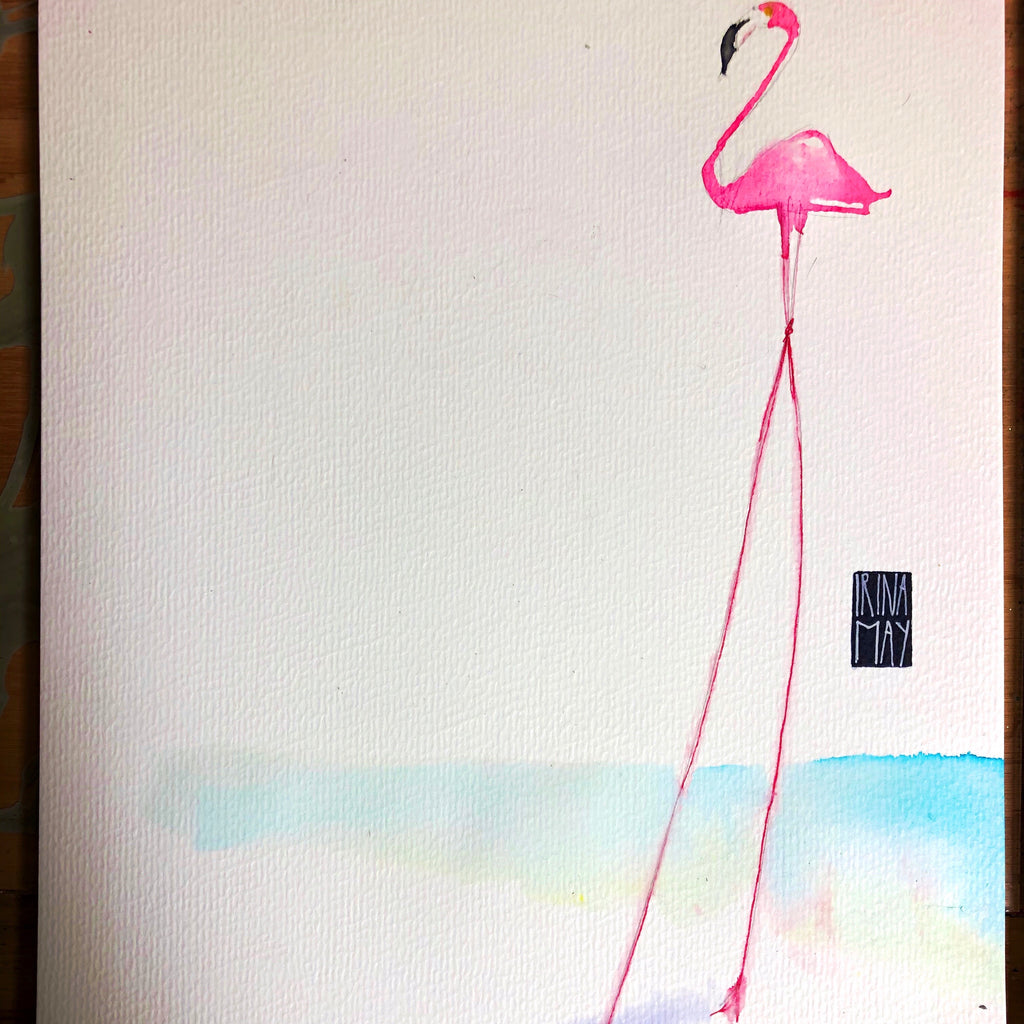 Pink Flamingo.